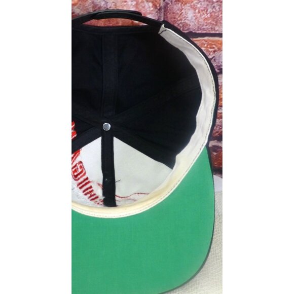 American Needle Michigan Speedway 97 Hat Black Red Adjustable Baseball Cap - Picture 7 of 9